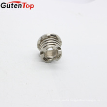 GutenTop High Quality Brass Molding Inserts for PPR, CPVC, UPVC, PVC pipe fittings OEM